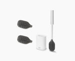[hidden] Flex™ TriBlade Lite White Toilet Brush Starter Set