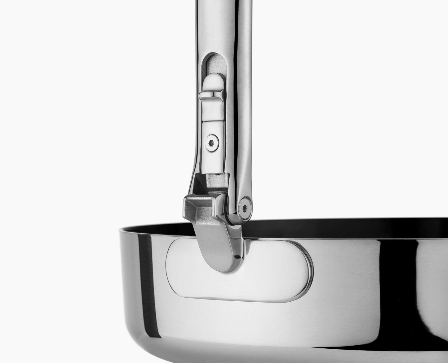 [half-width] Space Steel Folding Handle Non-Stick 24cm Frying Pan