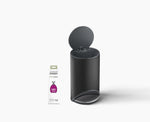 [hidden] Arc™ 10L Easy-push Matt Black Pedal Bin Starter Set