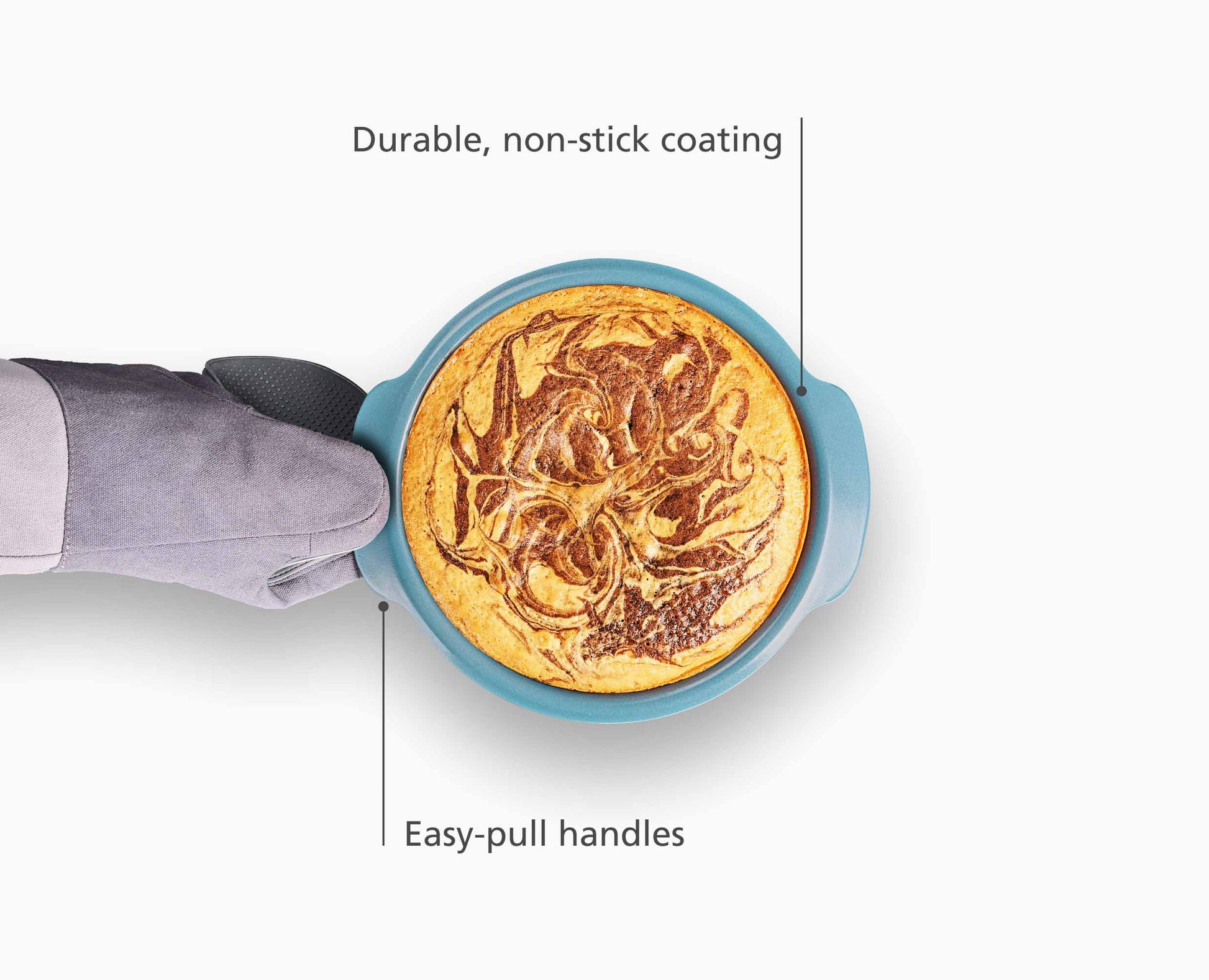 [half-width] Nest™ Bake Non-Stick 20cm Blue Round Cake Tin - 45070 - Image 4