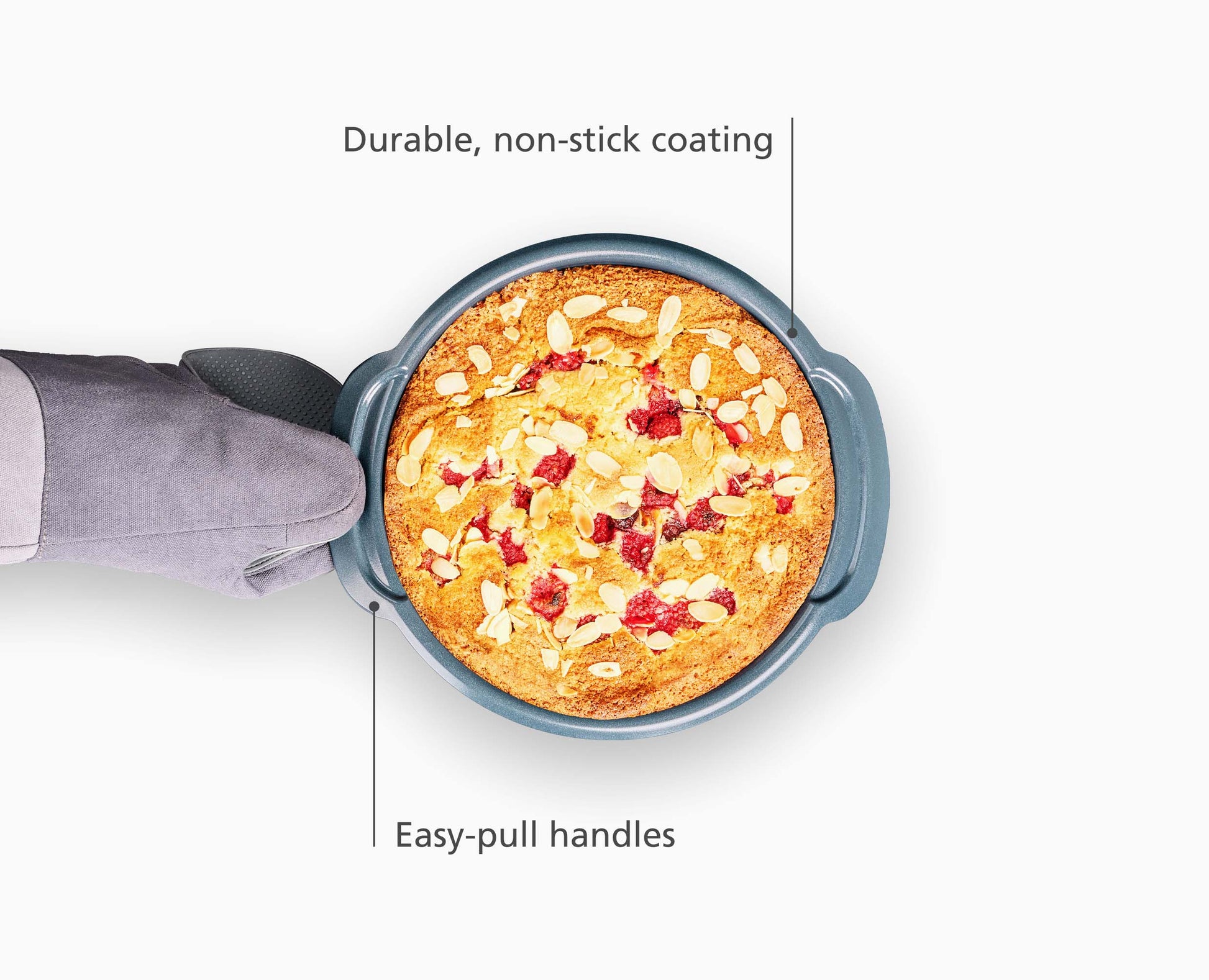[half-width] Nest™ Bake Non-Stick 23cm Blue Round Cake Tin - 45069 - Image 4