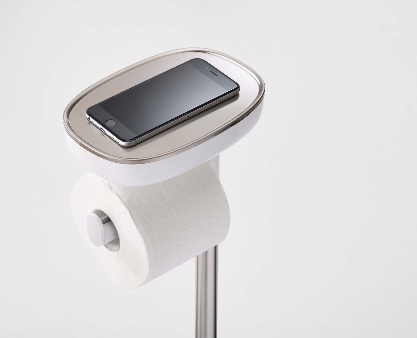 [half-width] EasyStore™ Plus Toilet Paper Holder with Flex™ Steel Toilet Brush - 70519 - Image 5