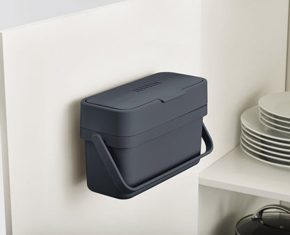 Compo™ 4L Grey Food Waste Caddy Starter Set