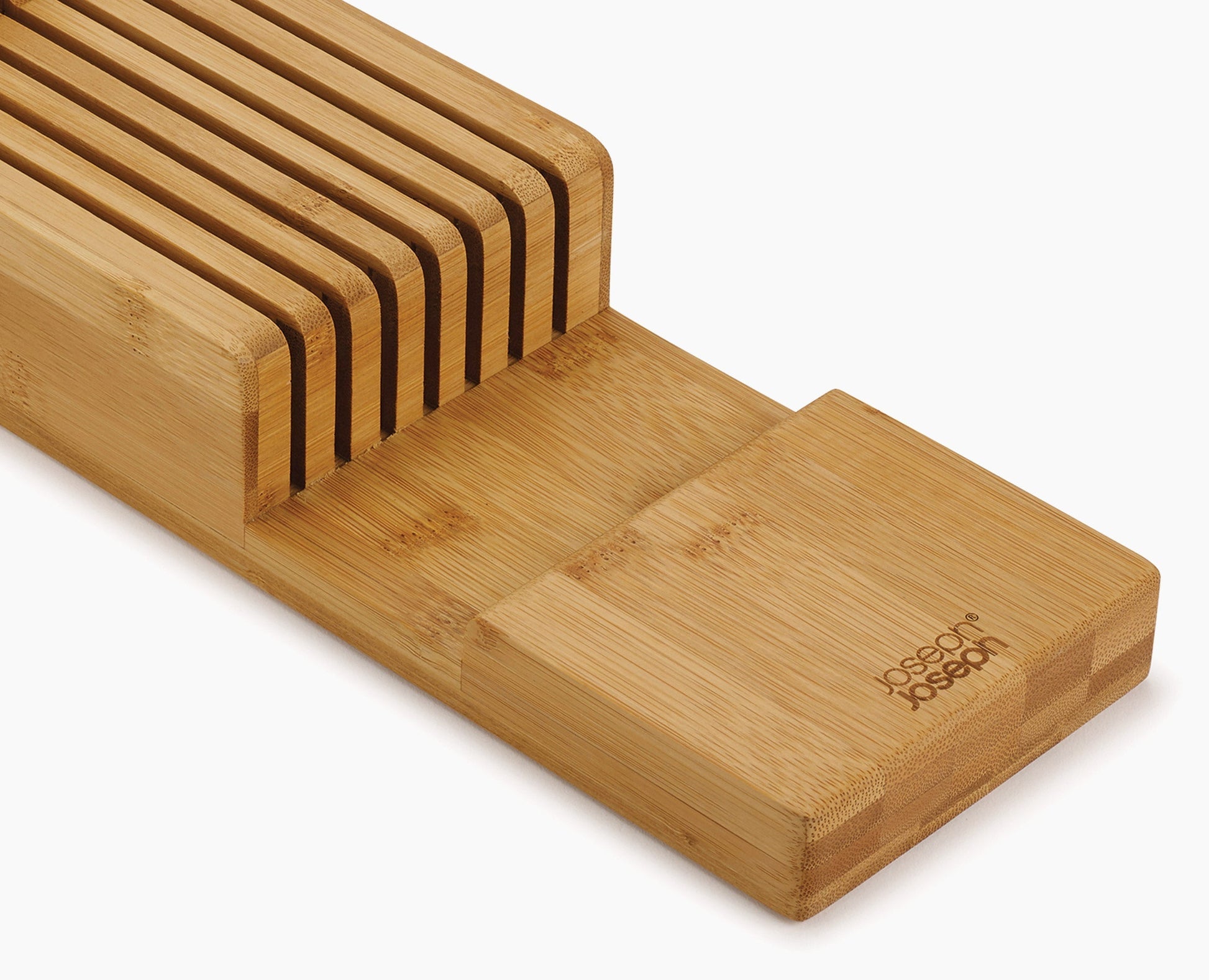 [half-width] 2-piece DrawerStore™ Bamboo Cutlery & Knife Organiser Set