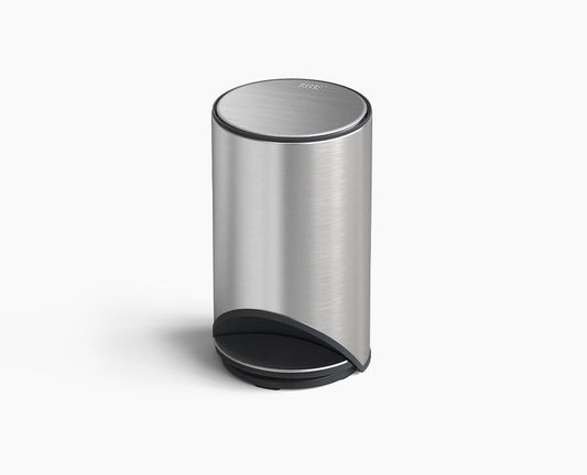 [hidden] Arc™ 10L Easy-push Stainless-steel Pedal Bin - 30152 - Image 1