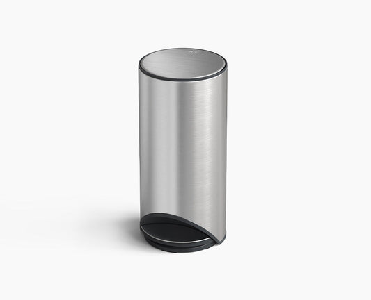 [hidden] Arc™ 30L Easy-push Stainless-steel Pedal Bin - 30150 - Image 1
