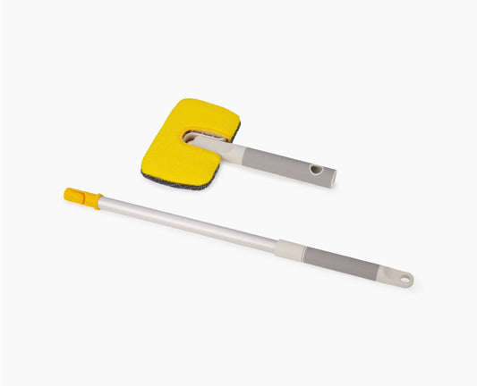 [hidden] CleanTech™ 2-in-1 Surface Scrubber Tool with Extension Pole