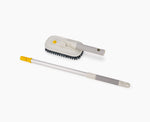 [hidden] CleanTech™ 2-in-1 Tile Scrubber Tool with Extension Pole
