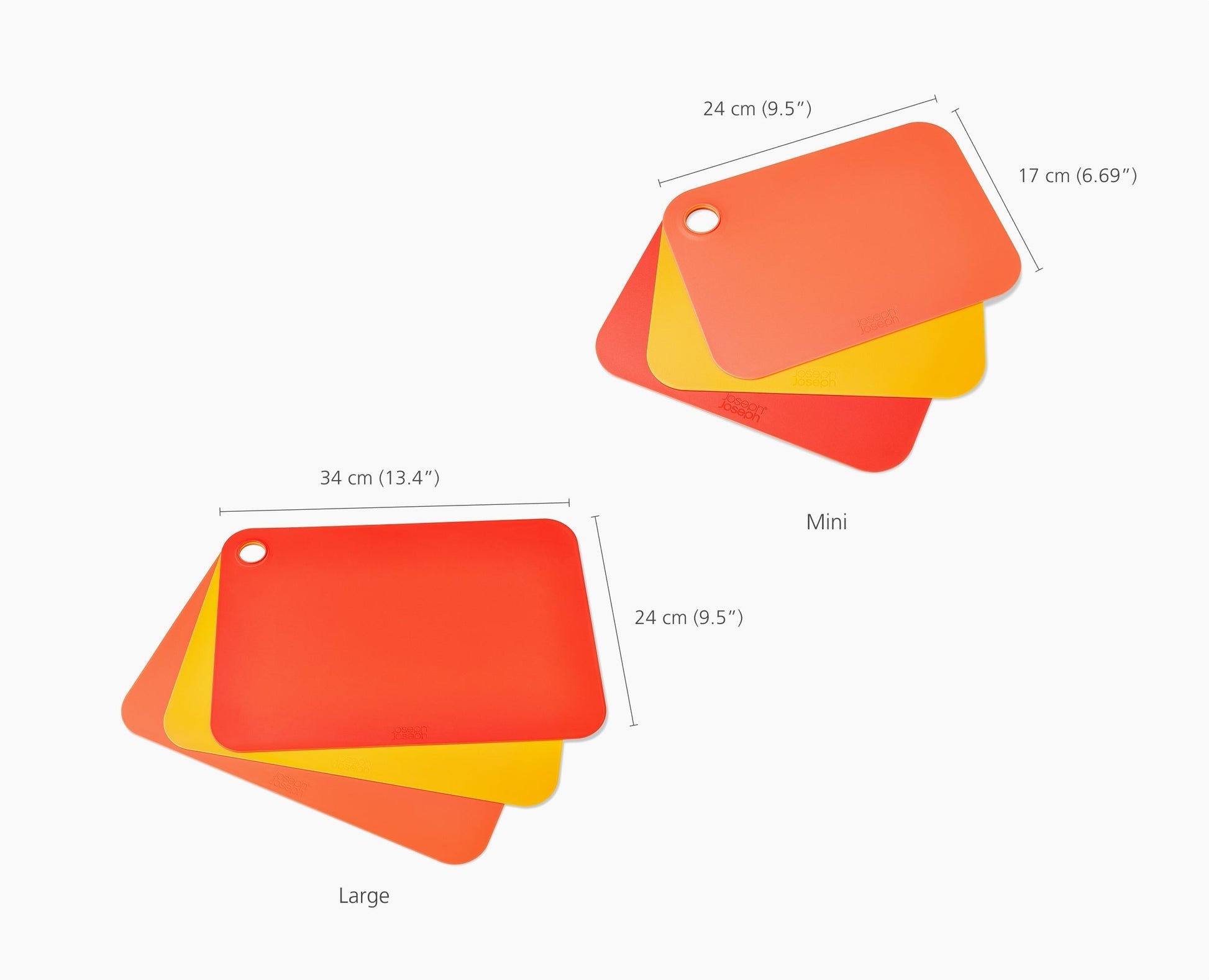 Pop™ 6-piece Sunrise Cutting Mat Set