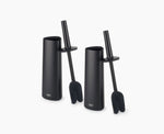 [hidden] Flex™ 360 Matt Black Toilet Brush - 2 pack